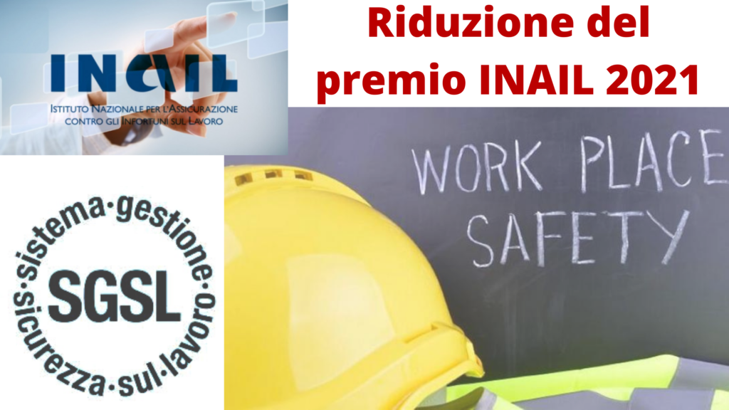 Riduzione premio inail 2021
