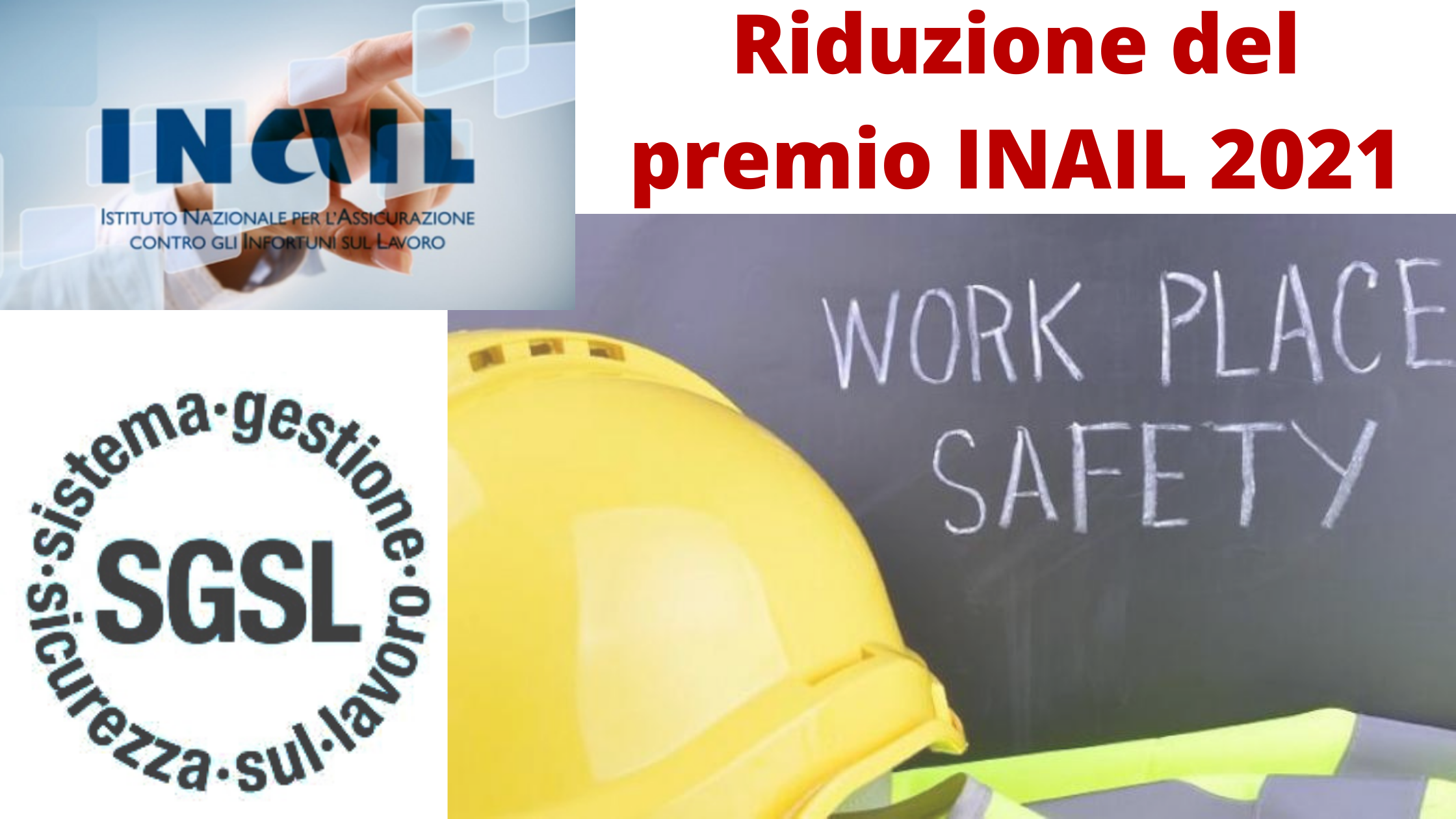 Riduzione premio inail 2021